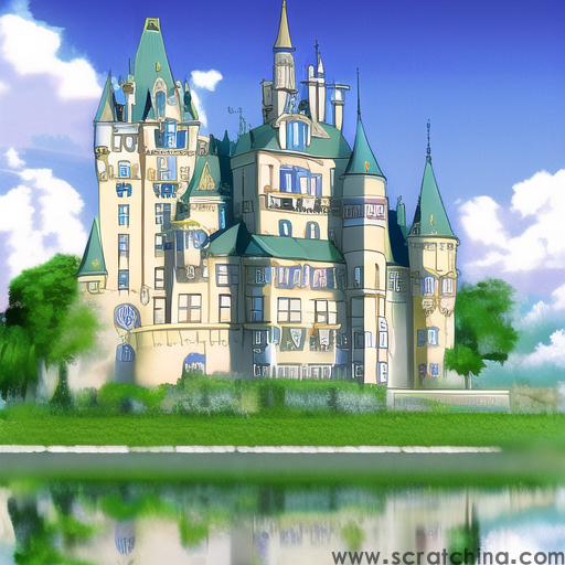 AI绘画城堡 宫殿
